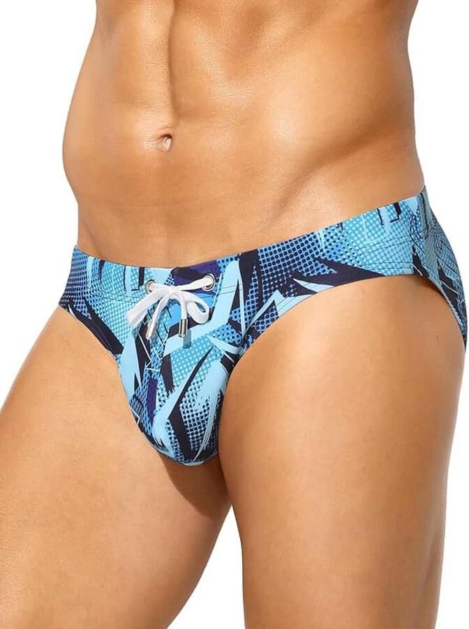 Kevin Zwembroek voor Heren Zwemshorts Zwemslip Met Trekkoord Zwemkleding Zwemshorts Sport