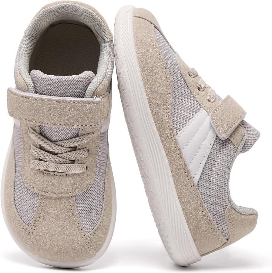 Meisjes Trainers Kinderen Schoolschoenen Brede Teen Ademend Haak En Loop Sneakers