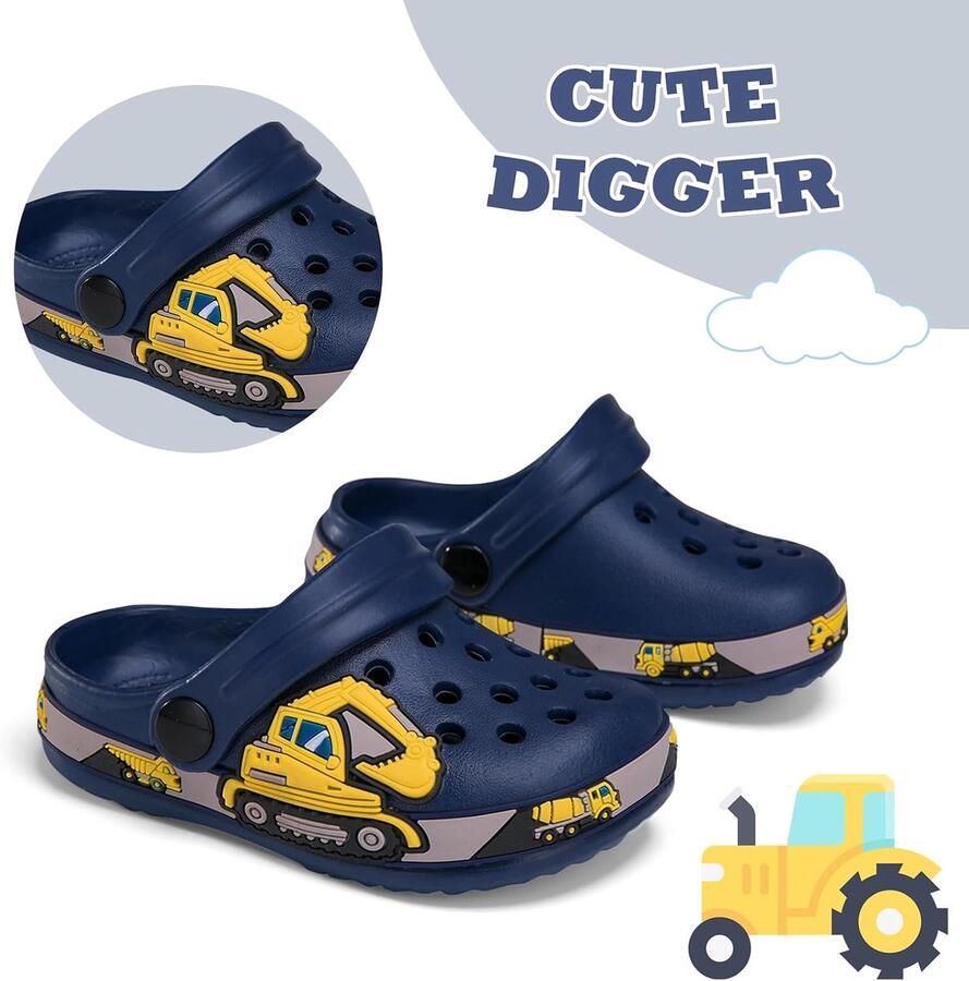Kids Clogs tuin schoenen lichtgewicht schattige strand sandalen ideaal voor zwem SnelShoppen