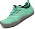 Blotevoetenschoenen Kinderen Groen Ade de Minimalistische Trailschoenen voor en - Groen