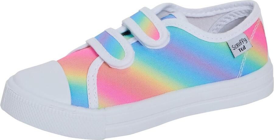 Kinder Canvas Schoenen Trainers Casual Dagelijks Gebruik Twee Verstelbare Bandjes Kleuren