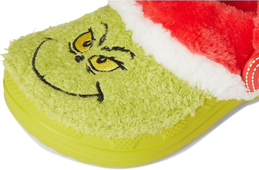 Crocs The Grinch Classic Lined Clog Kids Groen Kind Groen