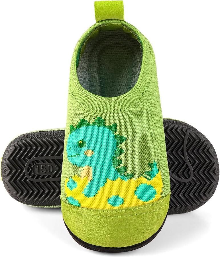 Kinder indoor schoenen comfortabel met dikke zool