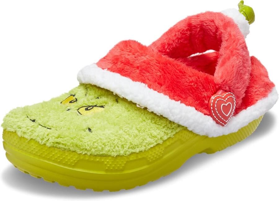 Crocs The Grinch Classic Lined Clog Kids Groen Kind Groen - Foto 2