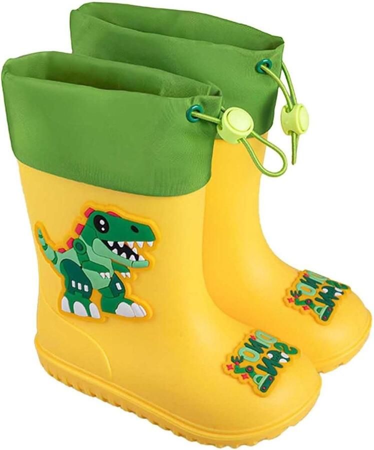 Kinder Laarsjes Regenlaarzen Meisjes Buiten Spelen Antislip Zool 23x15x Zwart