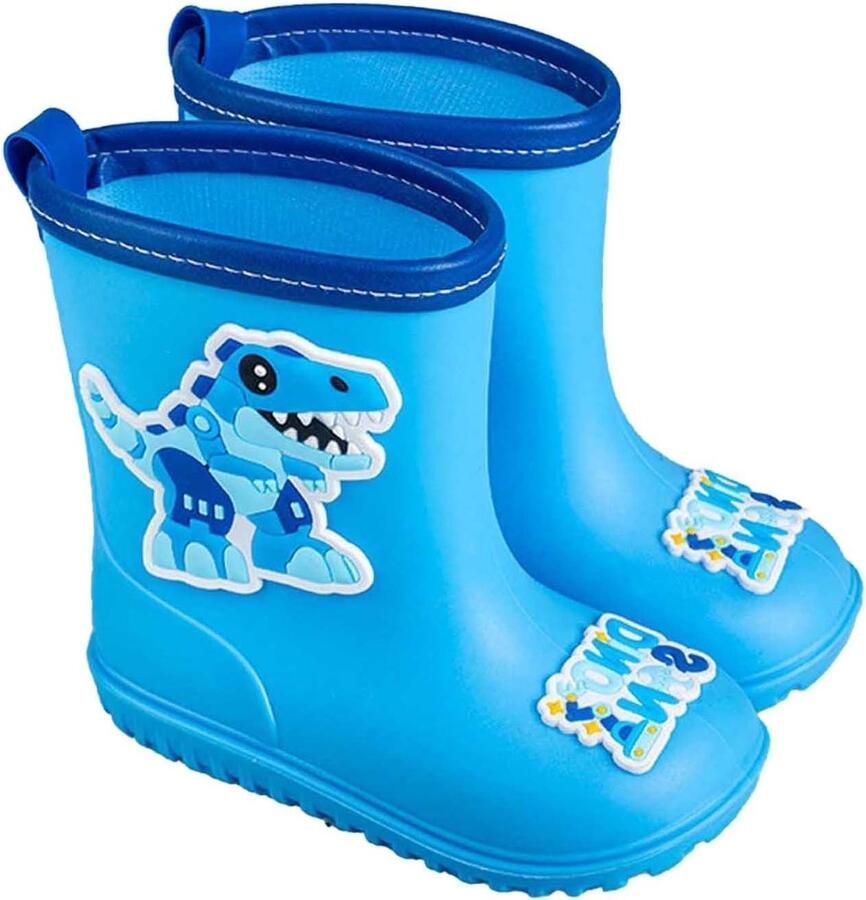 Kinder Laarsjes Regenlaarzen Meisjes Buiten Spelen Antislip Zool 640 gram Zwart