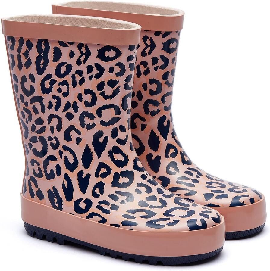 Kinder Regenlaarzen Dierenprint Meisjes Waterdichte Laarzen voor Buitenavontuur
