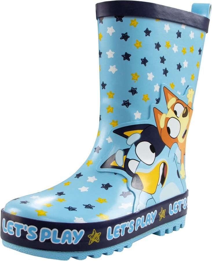Kinder Regenlaarzen en Blauw met Sterren