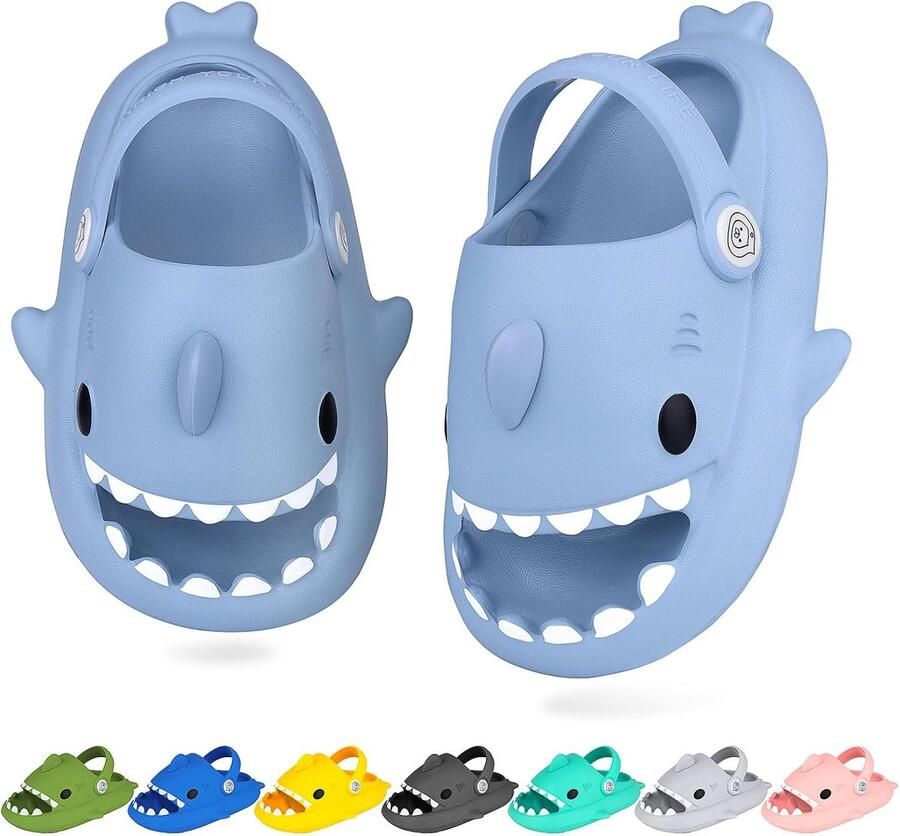 Kinder Slippers Haai Antislip Zomersandalen voor en Zwembad & Strand