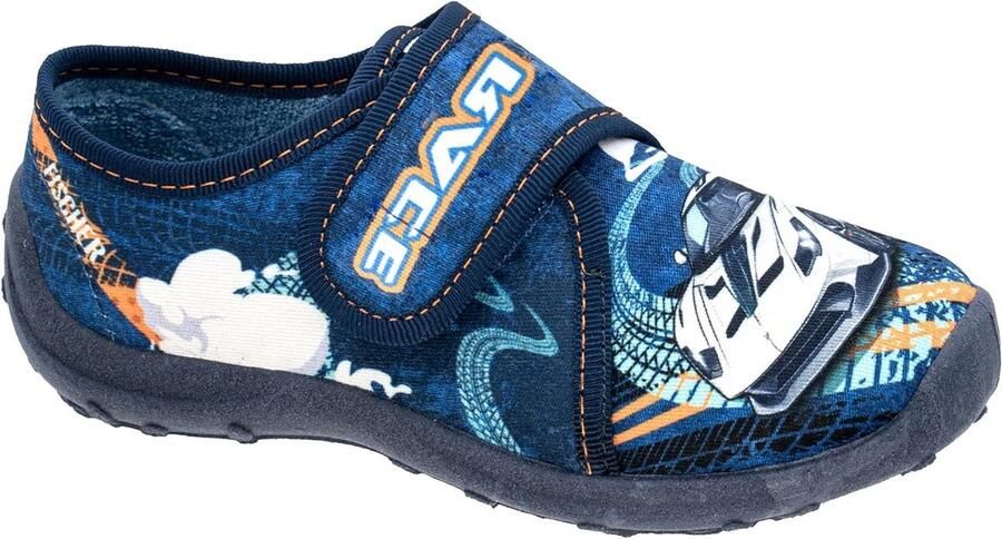 Kinder Slippers Instappers Jongens Thuis Spelen Ademend Terry N.v.t. Blauw