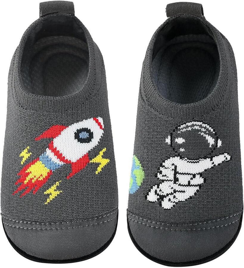 Kinder Slippers Jongens Comfortabel met Dikke Zool Antislip Ademend