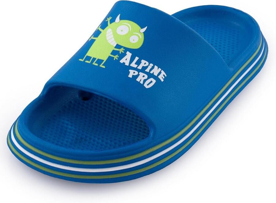 Kinder Slippers Larino Blauw Comfortabele Teenslippers voor en