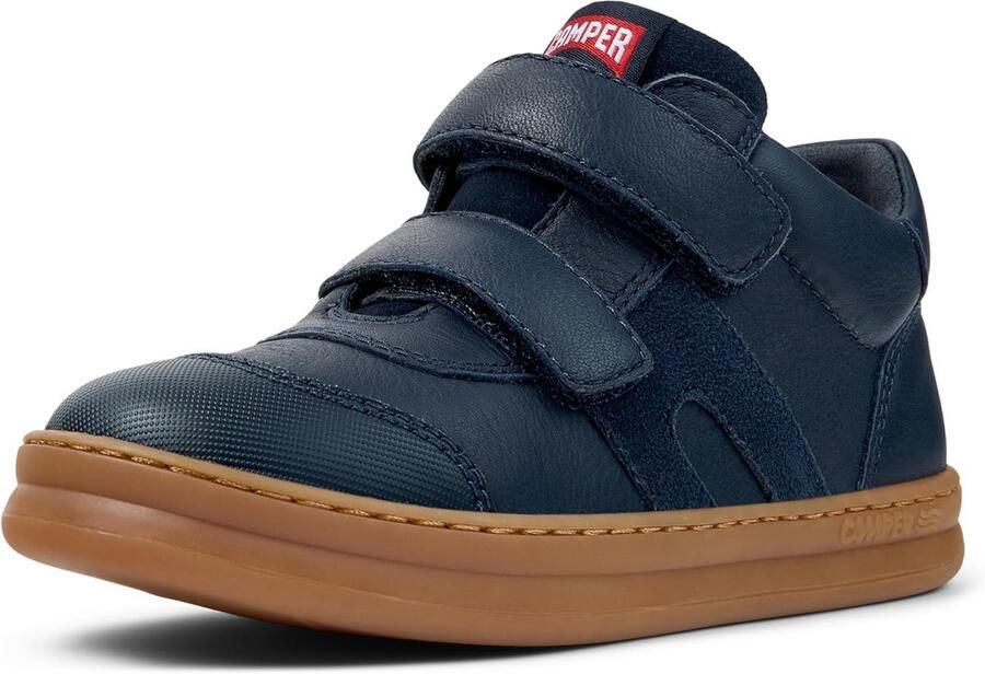 Heren Sneaker Bootie Runners in Leer Iconische Sportieve Stijl