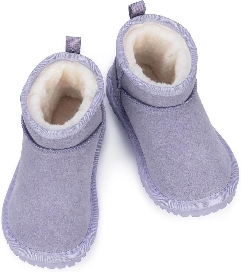 Kinder Snowboots Winterlaarzen Buiten Spelen Warm Gevoerd Antislip Zool