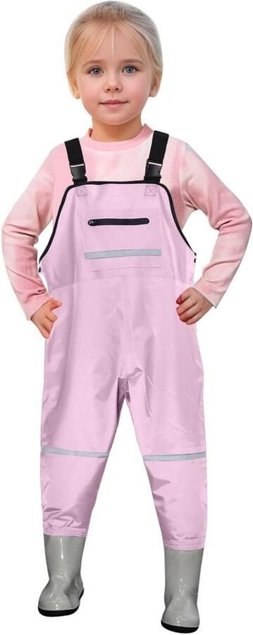Kinder Waders Visbroek Laarzen Buiten Spelen Waterdichte Bescherming 30 x 40 x Blauw