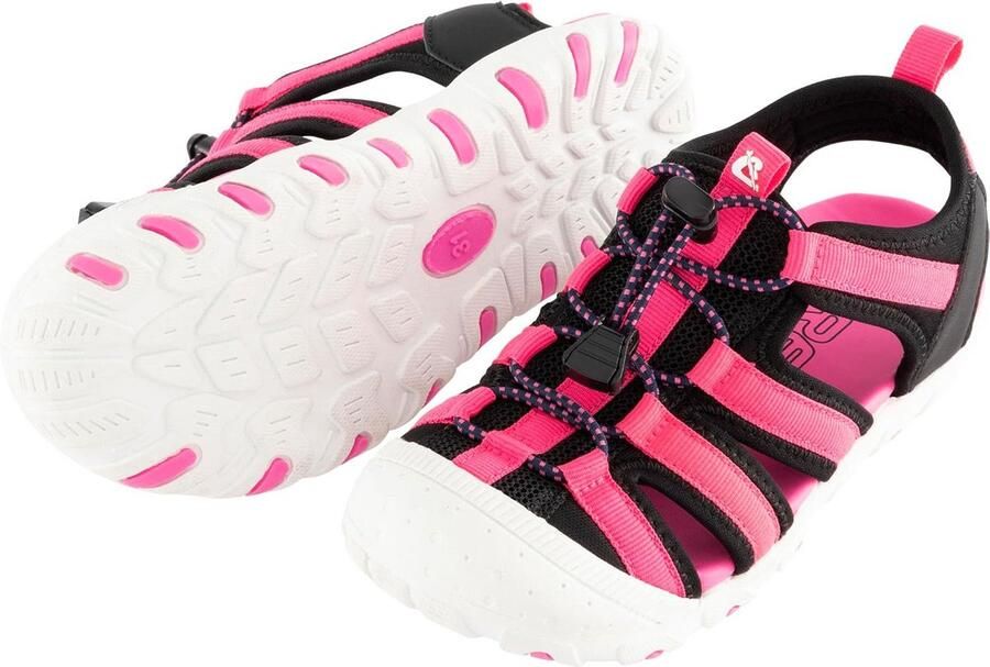 Kinder Wandelsandalen Roze Zwart Veilig en Comfortabel voor Buiten en Water