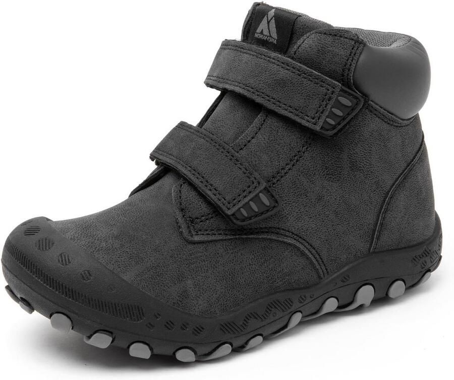 Kinder Wandelschoenen en Ade de Sportschoenen met Klittenband Zwart