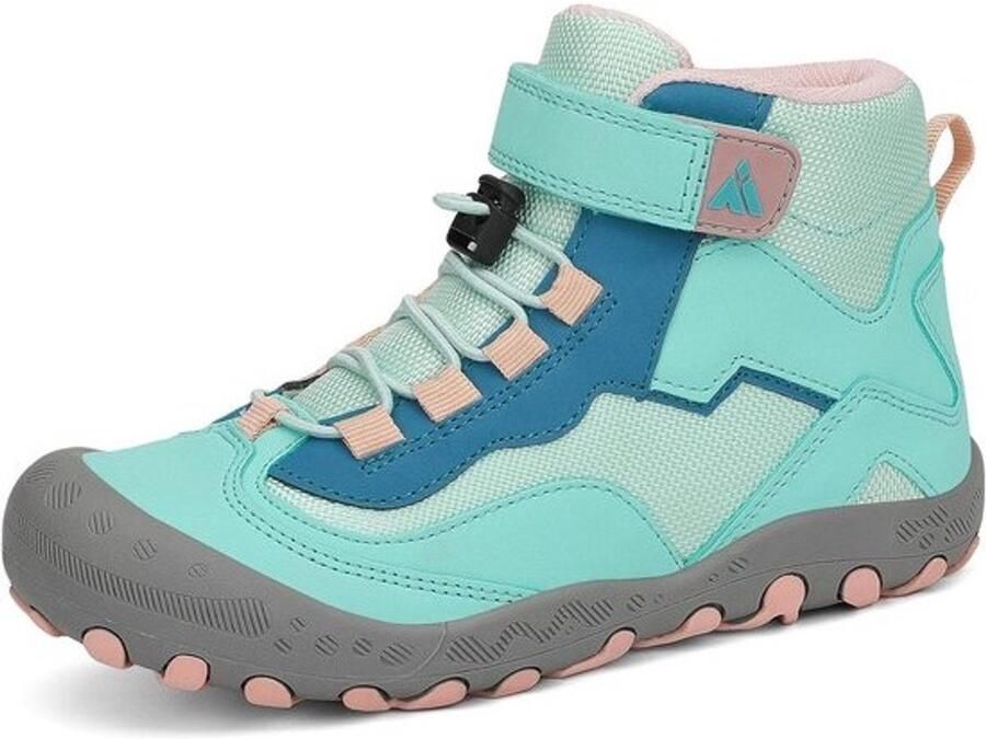 Kinder Wandelschoenen Meisjes Lichtgewicht Ademende Outdoorschoenen met Klittenband