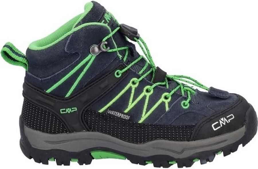 Kinder Wandelschoenen Mid Hoog Waterdicht Suede Snelveters