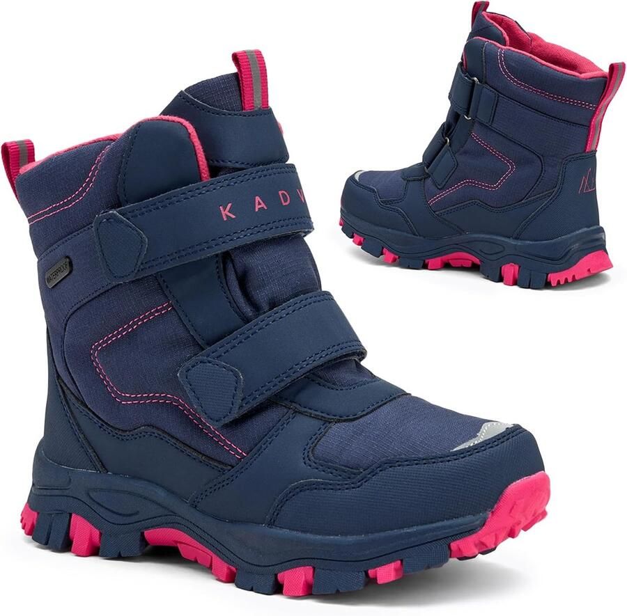 Kinder Winterlaarzen Sneeuwlaarzen Buiten Spelen Waterdicht Ade d Blauw Groen