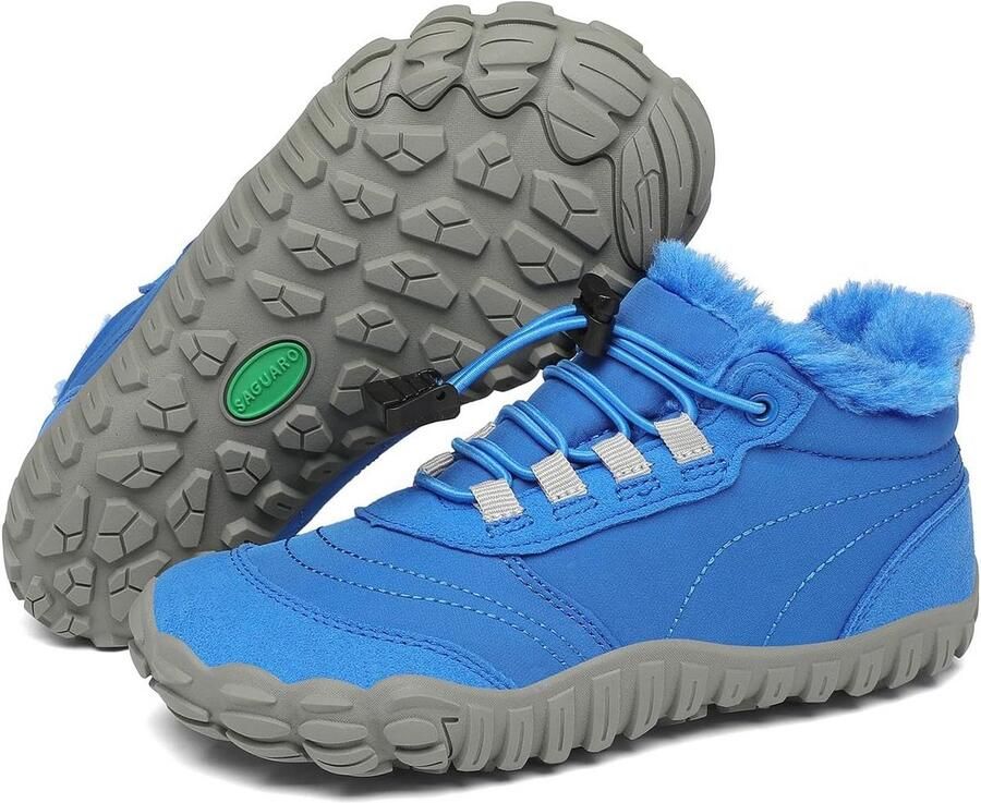 Kinder Winterlaarzen Warm Gevoerd Flexibel Antislip Bovenlaarsjes