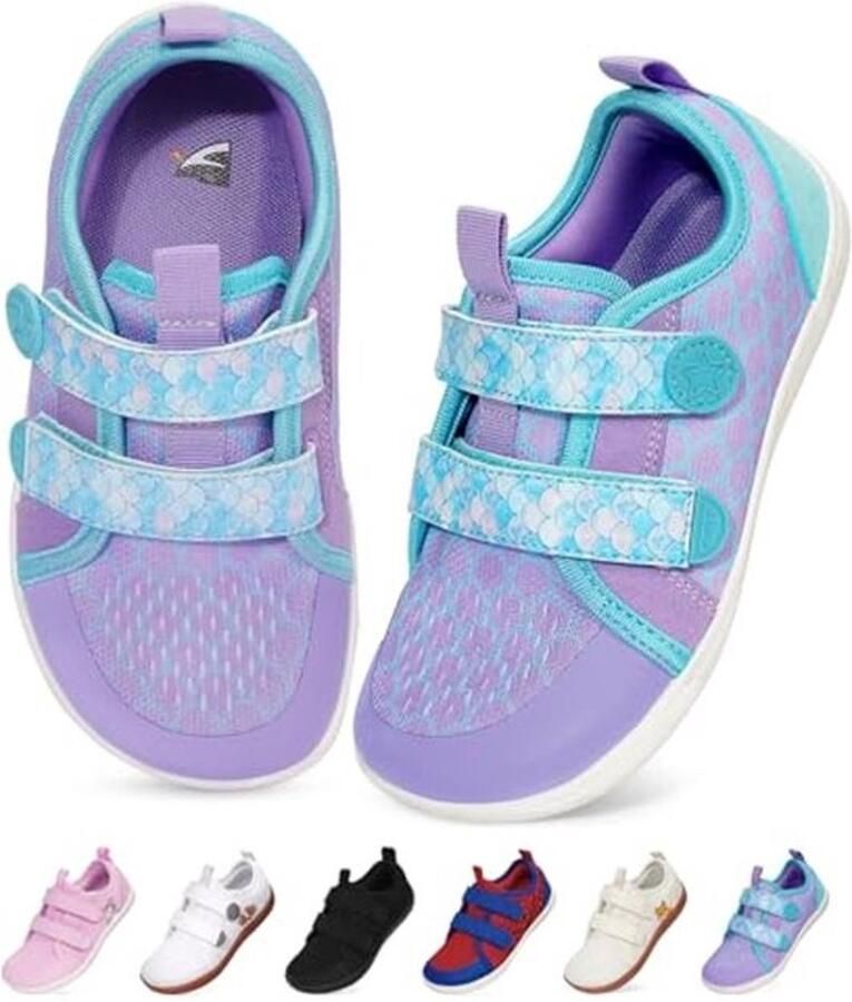 Kinderbarefoot schoenen Brede minimalistische sneakers voor en Ade d antislip en met steun voor de voetboog