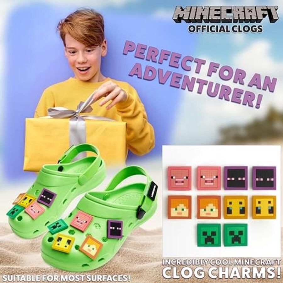 Kinderen clogs Waterdichte slippers voor buiten Groen met charms - Foto 1