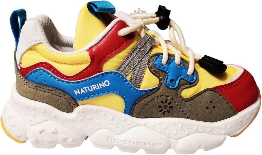 Kinderen gymschoenen geel sportief en stevig