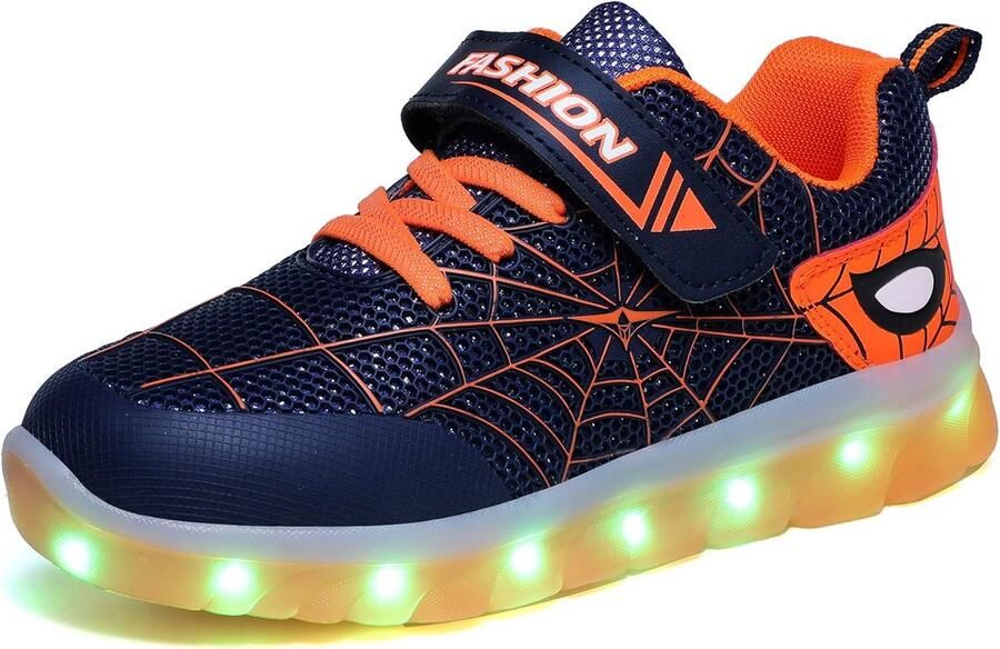 Kinderen LED Sportschoenen USB Oplaadbaar Lichtgevende Sneakers