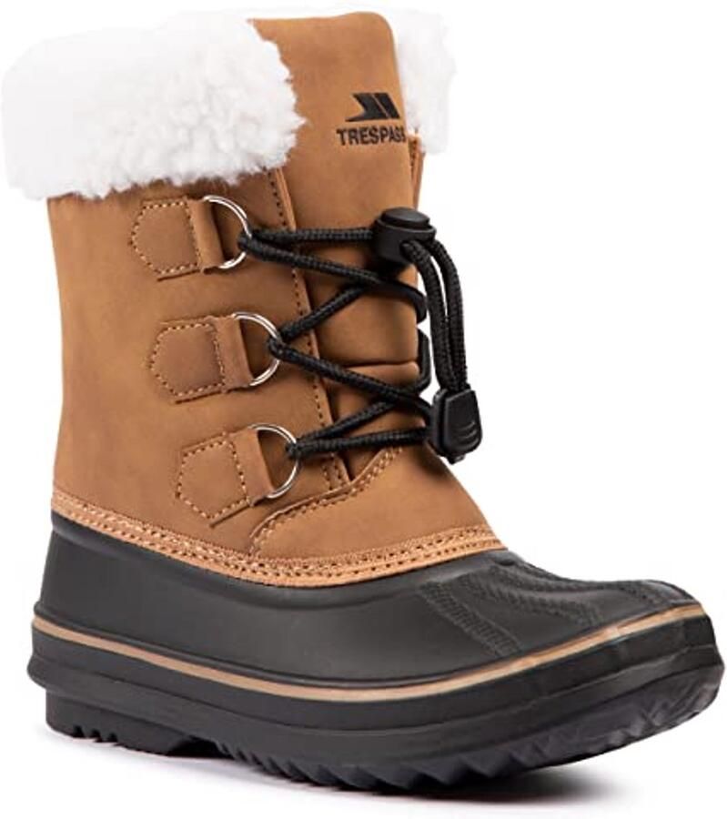 Kinderen Winter Snowboots met Waterdichte Buitenzool en Geïsoleerde Voering