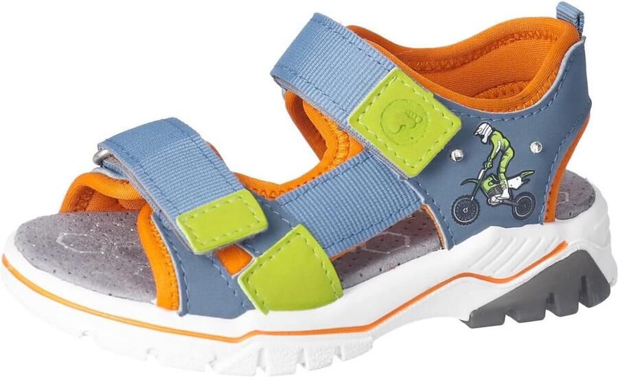 Kinderjongens Sandalen met Klittenband en Knipperlicht