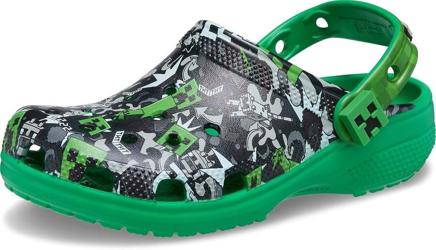 Kinderklompen met Minecraft Creeper Design Maat [Maat]