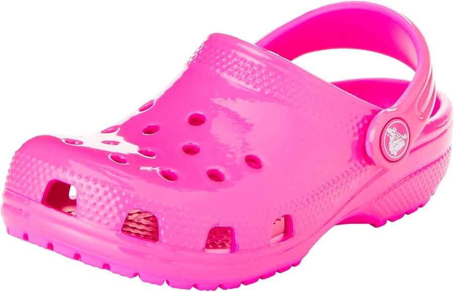 Crocs Classic Clog K Kinder Klompjes Neon Roze