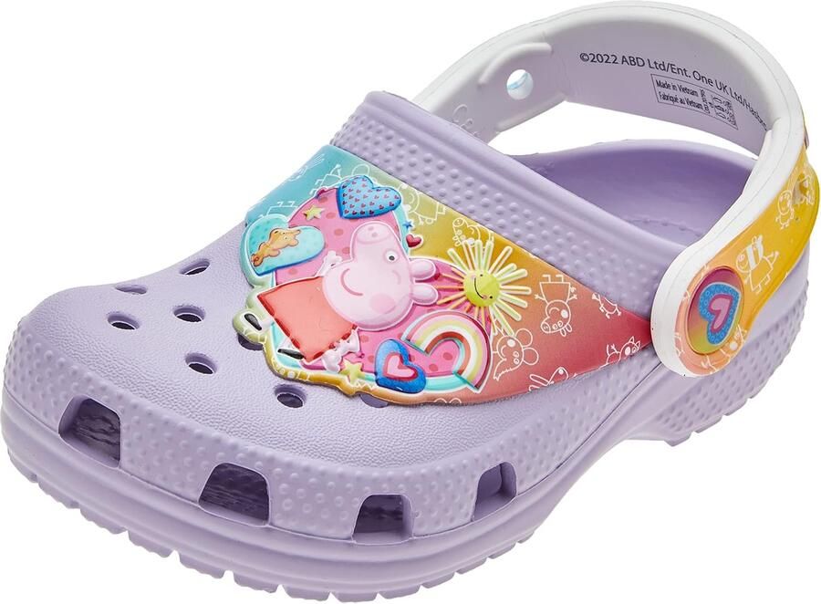 Crocs Klompen Classic Peppa Pig Clog T Lavender 207915-530