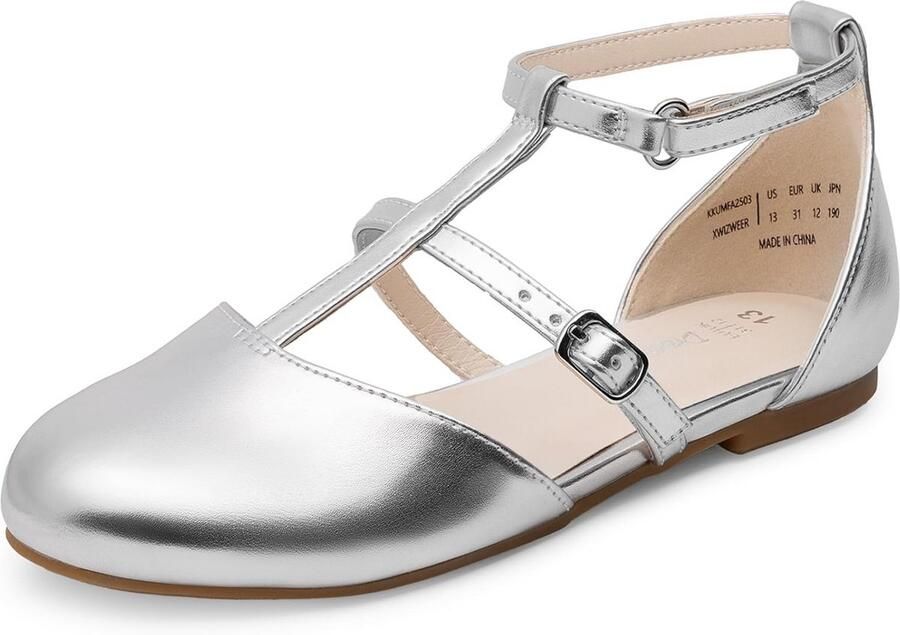 Kindermeisjes Schoenen Mary Jane Platte Schoenen met T-Band en Gesp