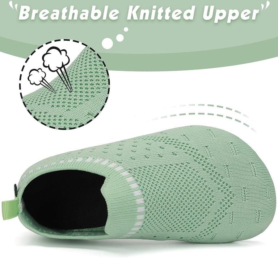 Kinderpantoffels baruss licht antislip ade de slippers voor en peuters