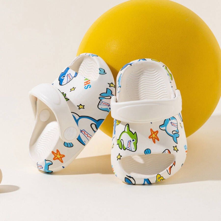 Kinderpantoffels Zachte antislip strand- en zwembadschoenen Modieuze pantoffels met print Lichtgewicht en ade d Leuke zomerpantoffels voor en Geschikt voor buiten school badkamer strand en zwembad