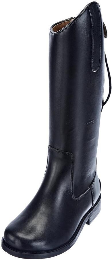 Kinders Rijlaarzen Zwart Stevige Grip en Comfort