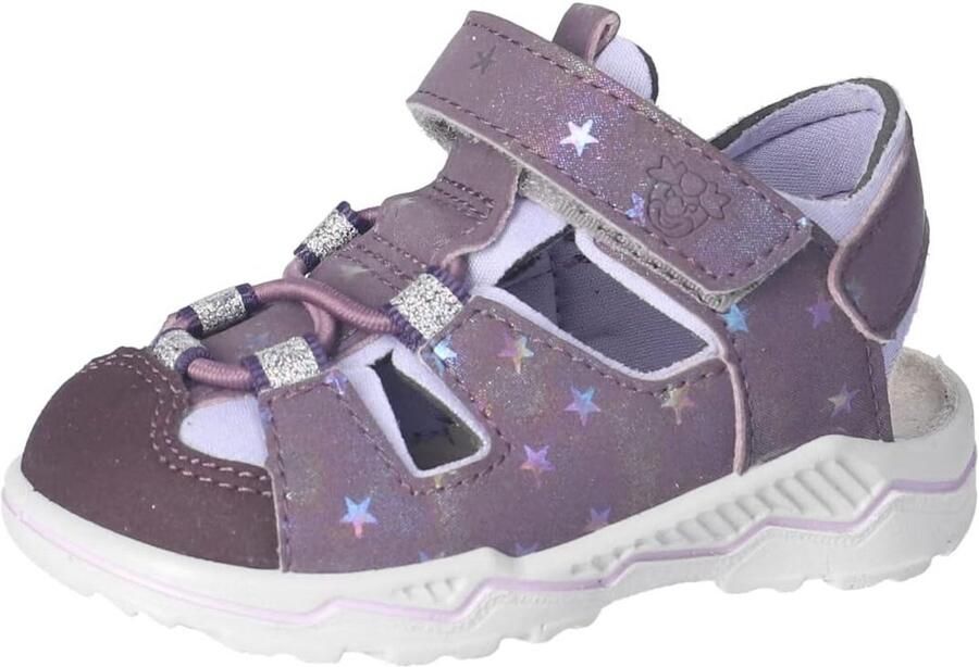 Kindersandalen Gesloten Neus Meisjes Roze Paars Stevige Zomerschoenen