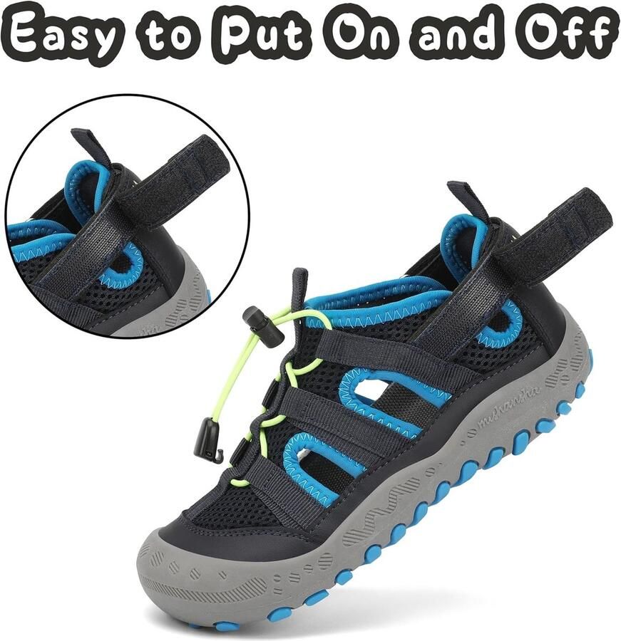 Kindersandalen gesloten zomer sandalen en outdoor schoenen ideaal voor trekking ShopVlot