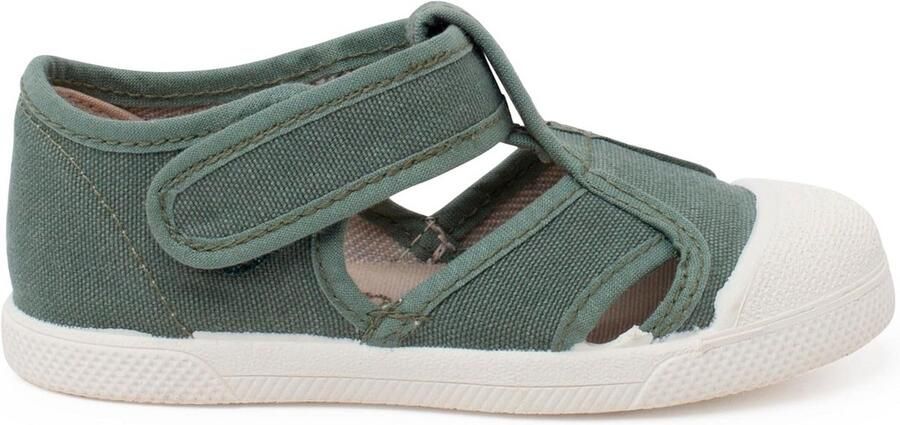 Kindersandalen Jongens Canvas Teensandalen met Rubberen Zool