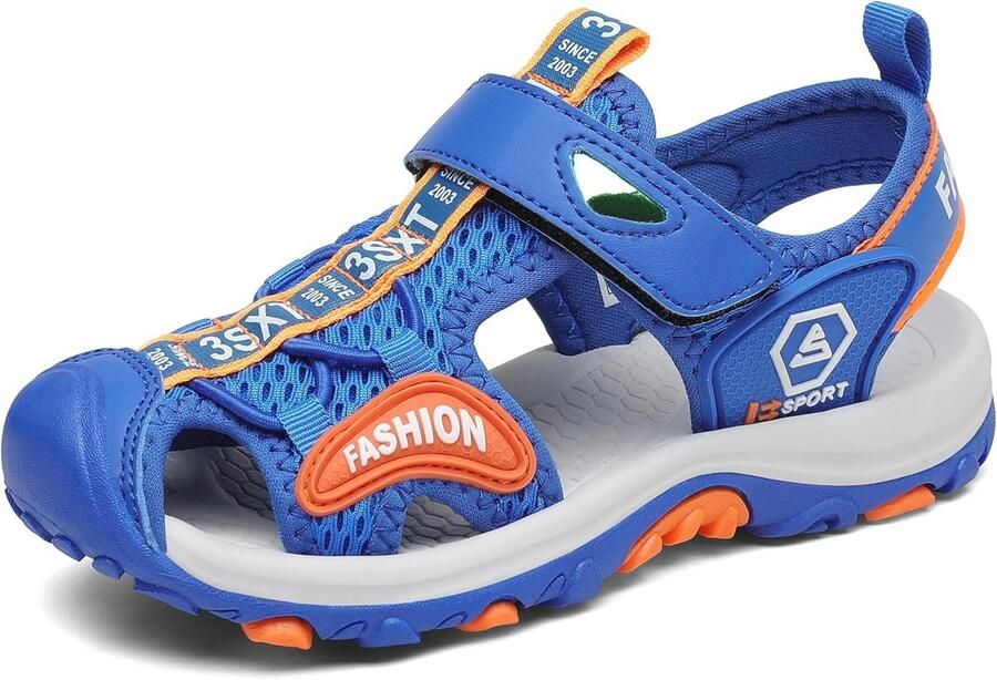 Kindersandalen Jongens Gesloten Teen Zomer Wandelen Rubberen Zool