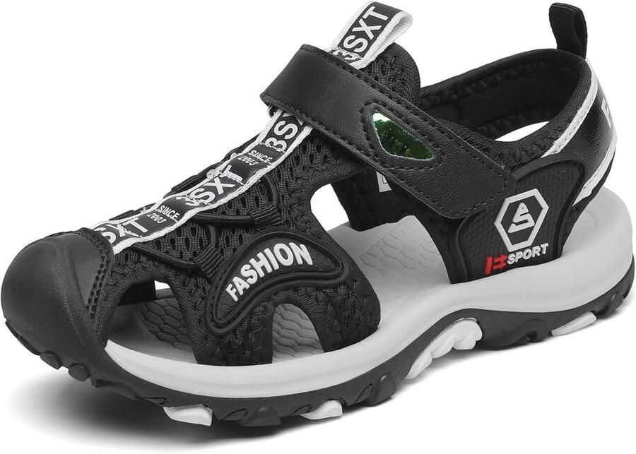 Kindersandalen Jongens Gesloten Teenschoenen Zomer Ademend Rubberzool