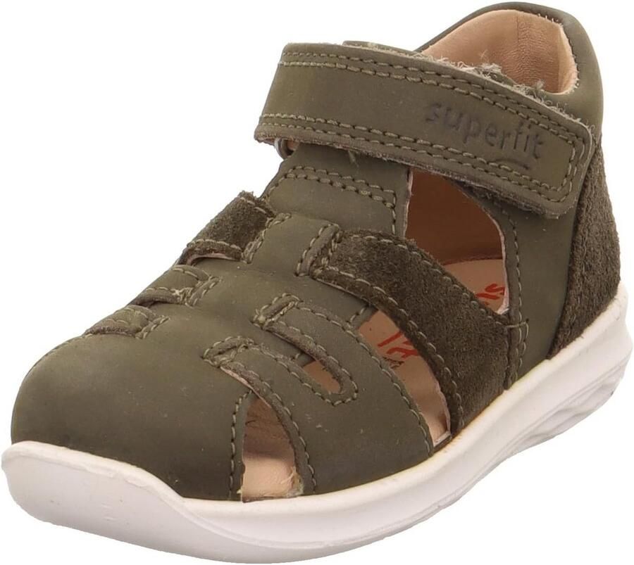 Kindersandalen Jongens Gesloten Zool Hoogwaardig Leer Verstelbaar