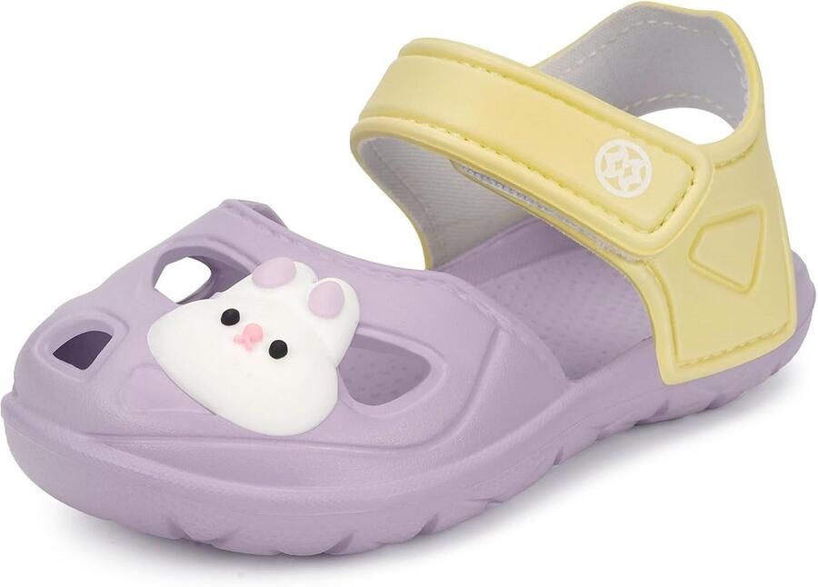 Kindersandalen Klompen Slippers Tuin en Strand Schoenen Paars