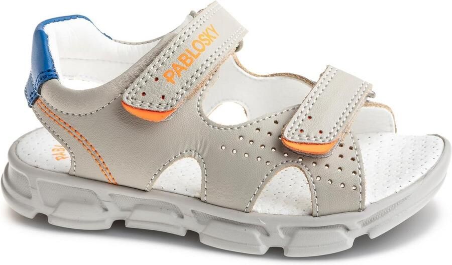 Kindersandalen met klittenbandsluiting van leer Comfortabele en Robuuste Zomerschoenen