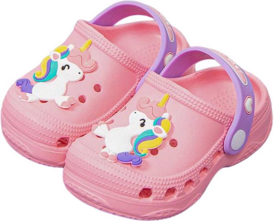 Kindersandalen met gaten schattige waterschoenen voor kinderen in de tuin instapsandalen lichte outdoor zomer kinderstrandschoenen schattige zachte hak strandsandalen
