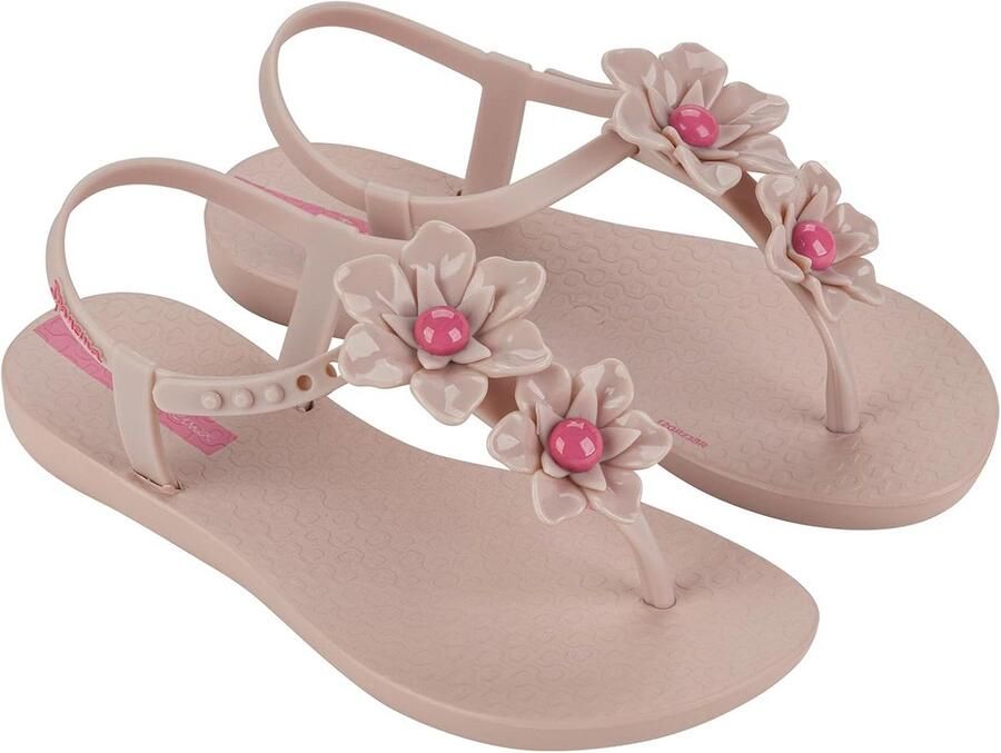 Kindersandalen met Grote Bloemenversiering Zomer