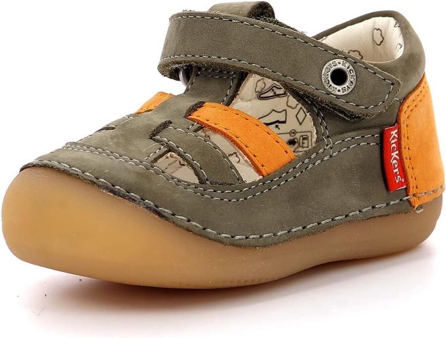 Kindersandalen met klittenband voor en Stevige zomersandalen