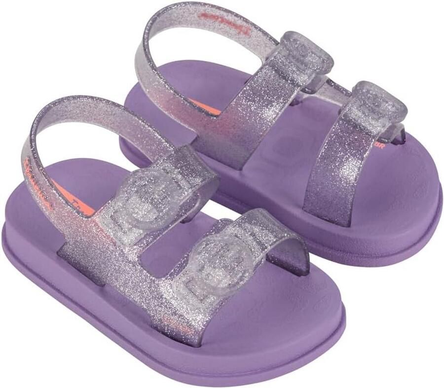Kindersandalen voor meisjes Platte sandaal met bandjes